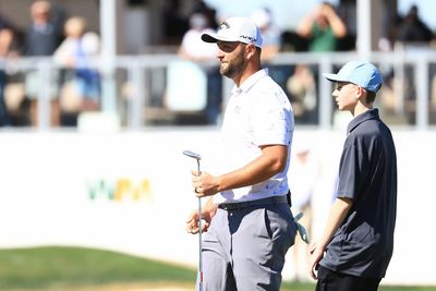 Jon Rahm looks at home, or at least close to it, at WM Phoenix Open