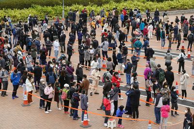 Hong Kong COVID infections surge, experts warn could near 30,000 a day