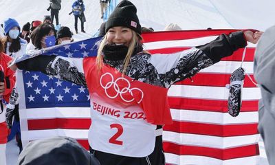 Chloe Kim dominates snowboard halfpipe to retain her Olympic gold