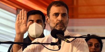 Vote to free country from "every fear": Rahul Gandhi