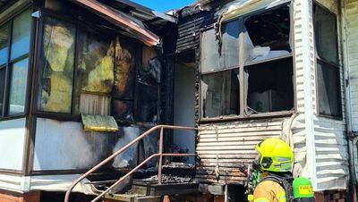 Firefighters battle New Lambton house fire