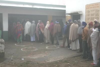 Uttar Pradesh polls: 35.03 per cent voter turnout till 3 pm in first phase