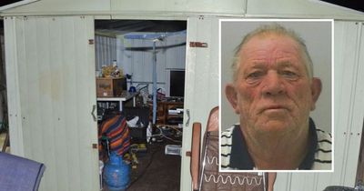 Despicable dad-of-15 forced slave to live in cramped metal garden shed and tent in Blyth