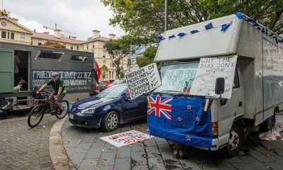 Wellington unleashes parking wardens in operation to remove Covid protesters