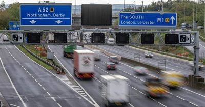 Driver clocked travelling at a staggering 191mph on the M1 near junction 25