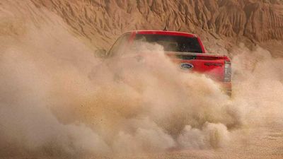 2023 Ford Ranger Raptor Teaser Confirms Gasoline Power, Debuts February 22