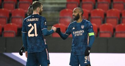 Alexandre Lacazette sends three-word message to ex-Arsenal star amid exciting Aston Villa debut