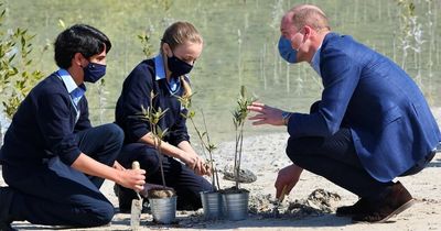 Prince William tells schoolchildren 'you're the future' in first ever trip to UAE