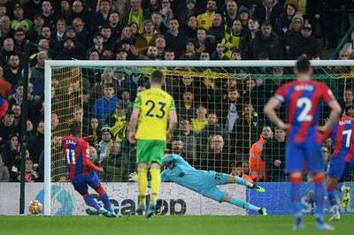 Crystal Palace star Wilfried Zaha won’t be put off penalty duty despite shocking miss