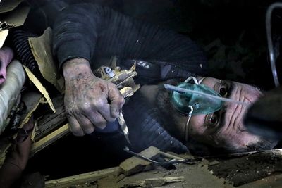 Building collapses in Syria, killing woman and 3 children