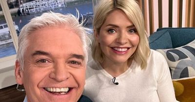 Holly Willoughby surprised with balloons as she arrives to This Morning on her birthday