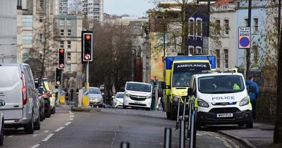 Police incident in Bristol city centre after concern for woman's welfare