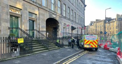 Edinburgh police swoop on city centre street to reports of a 'disturbance'