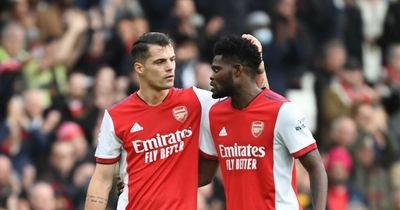 Thomas Partey and Granit Xhaka's Instagram posts may hint at Arsenal team selection vs Wolves