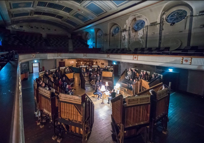 Old pianos to be transformed into amphitheatre inside Edinburgh landmark