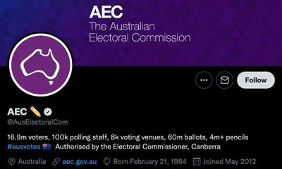 ‘Firm but friendly’: how the AEC Twitter account is winning friends and influencing people