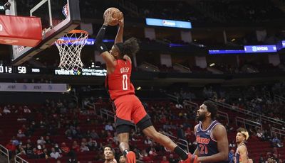 Rockets rookie Jalen Green ready to put on a show at NBA All-Star slam dunk contest