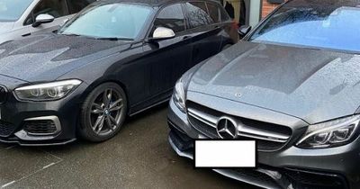 Suspected 'chop shop store' found at house in Whitefield as cops seize two cars worth £70,000