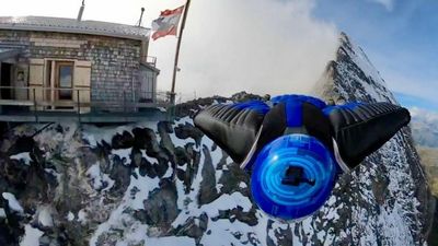 VIDEO: Nuts! The Squirrel-Suited Flier Who Hurls Himself Off Cliffs