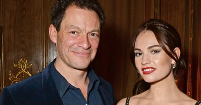 Lily James 'breaks silence' on Dominic West photos as she insists 'it was a lot'