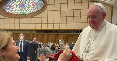 Cristiano Ronaldo's mother follows Lionel Messi lead and gifts Manchester United star's shirt to Pope