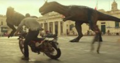 Jurassic World Dominion trailer sees dinosaurs take over the world in epic conclusion