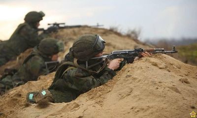 Russia and Belarus begin military drills near Belarusian border with Ukraine