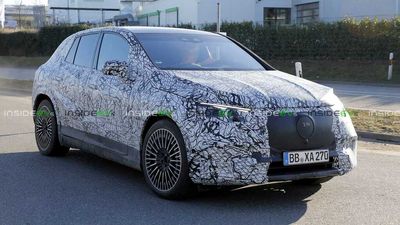 Mercedes-AMG EQE SUV Makes First Appearance In New Spy Photos