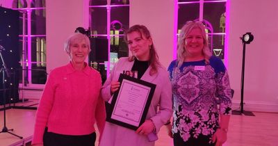 Nottinghamshire Live reporter recognised by international women's group with award