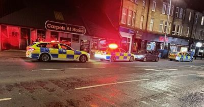 Tesco delivery van involved in five-vehicle smash in Falkirk as cops race to scene