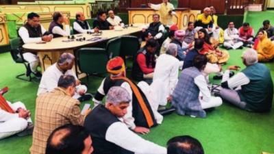 Rajasthan assembly ruckus: 4 BJP MLAs suspended