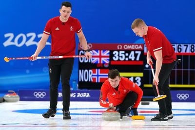 Winter Olympics LIVE: Team GB’s men earn curling win over Norway after skeleton disappointment