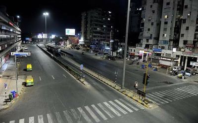 Night curfew shortened in eight cities, lifted in other towns in Gujarat