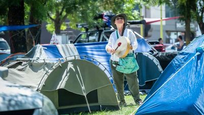 Expected 'big day' of anti-vax protests Saturday, ahead of EPIC campers being moved on
