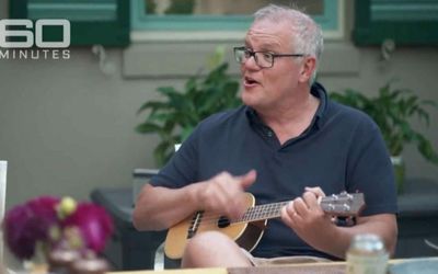 Scott Morrison mocked over ‘Hawaiian’ ukulele performance