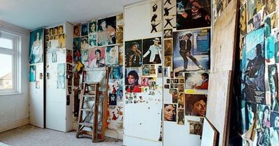 Woman left baffled after stumbling across Michael Jackson shrine during property search