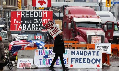 Maple leaf flags, conspiracy theories and The Matrix: inside the Ottawa truckers’ protest