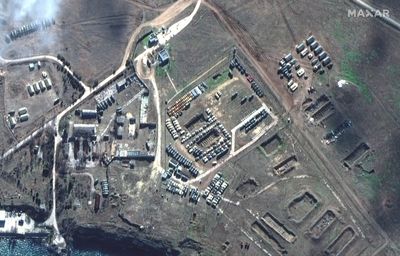 Satellite images show new Russian military deployments near Ukraine