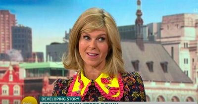 Good Morning Britain: Kate Garraway's collar causes a stir among viewers as fans liken look to 'Spongebob'