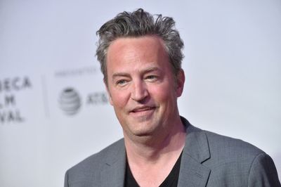 Matthew Perry says it’s ‘time people heard from me’ as he unveils cover of memoir about Friends and addiction