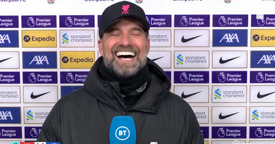 Jurgen Klopp laughs at Man City question and admits Liverpool FC can't catch Premier League leaders