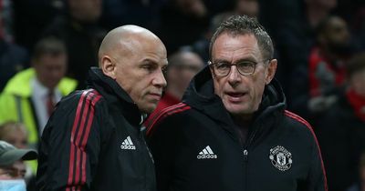 Man Utd stars unhappy with Ralf Rangnick's training and give nickname to Chris Armas