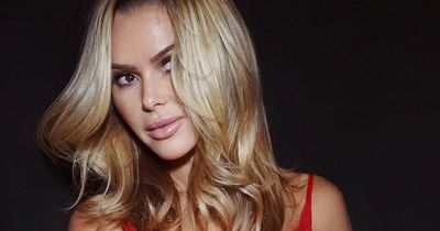 Amanda Holden sizzles at 50 in red lingerie as she poses for Valentine's Day shoot