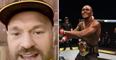 Tyson Fury responds to Israel Adesanya message ahead of UFC 271 fight vs Robert Whittaker