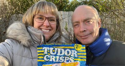 Shocked Scots litter pickers discover ‘50-year-old’ Tudor Crisps packet buried in park