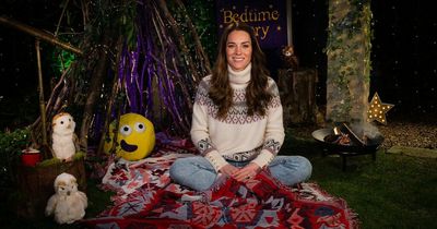 First look as Kate Middleton tells children to 'confront fears' during CBeebies bedtime story