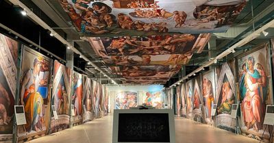 You can now see Michelango's Sistine Chapel art 'up close' in Manchester