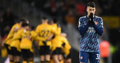 Gabriel Martinelli breaks silence on Michael Oliver's red card decision in Arsenal win vs Wolves