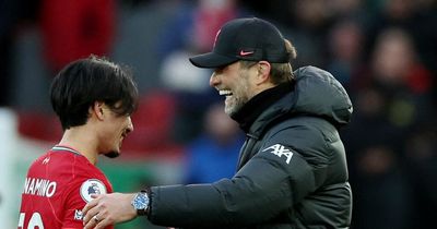 Jurgen Klopp praises Takumi Minamino as long-term Liverpool plan still on track