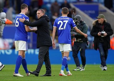 Brendan Rodgers telling Leicester some home truths to try and improve form